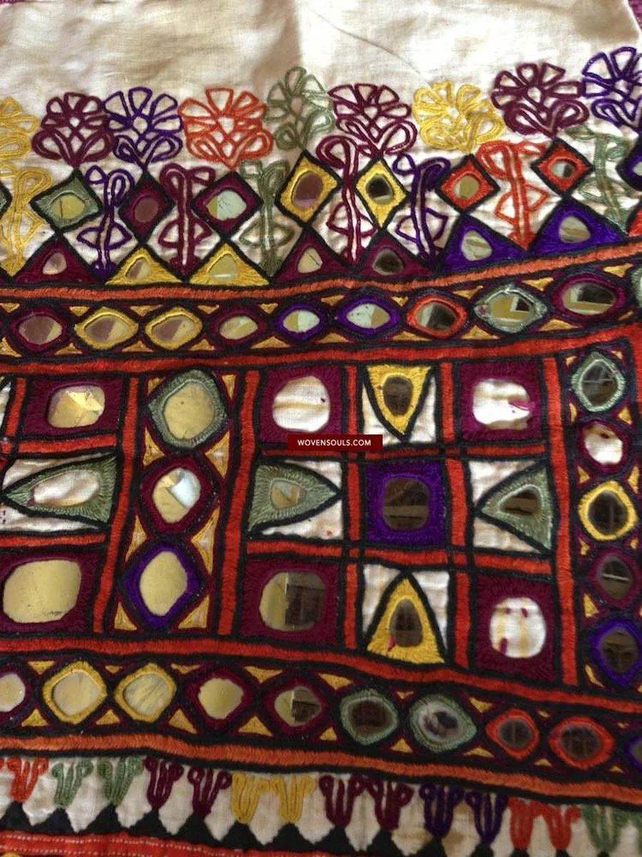 464 SOLD Vintage Dowry Bag