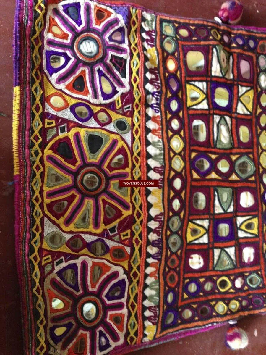 464 SOLD Vintage Dowry Bag