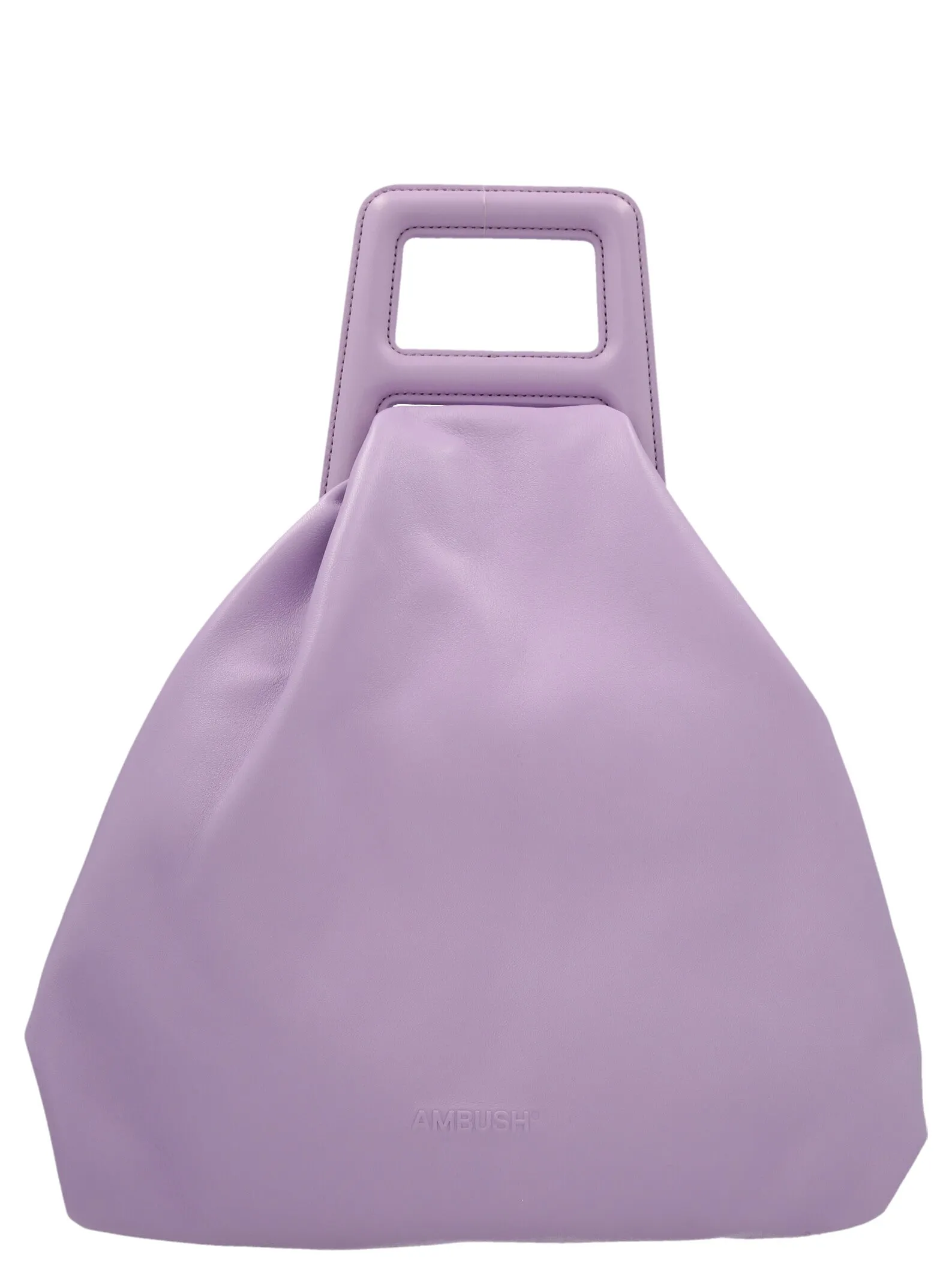 Ambush A Handle Logo Embossed Tote Bag