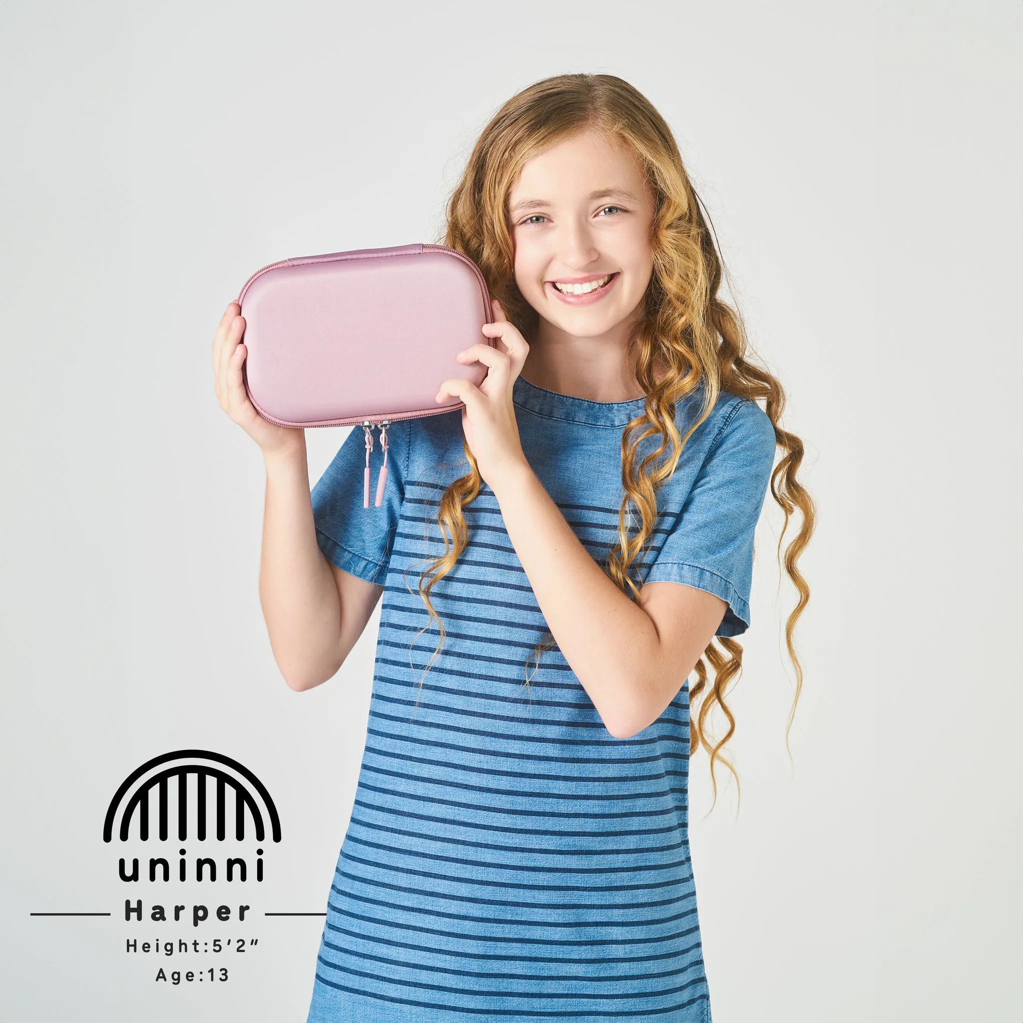 Arden Pencil Case - Dusty Rose