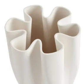 Aurora White Vase | Large