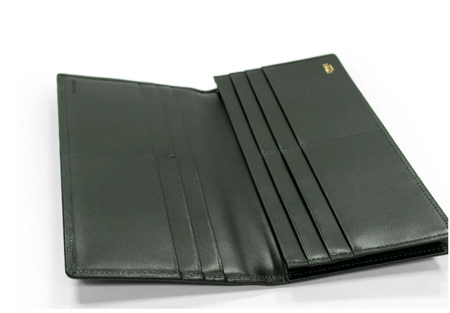 Box Calf Cow Leather Longwallet