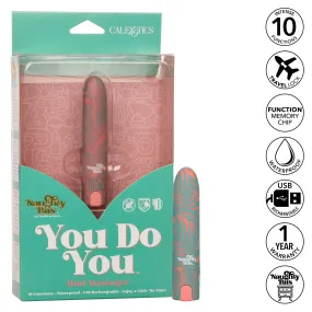 California Exotics - Naughty Bits You Do You Mini Massager Bullet Vibrator (Multi Colour)