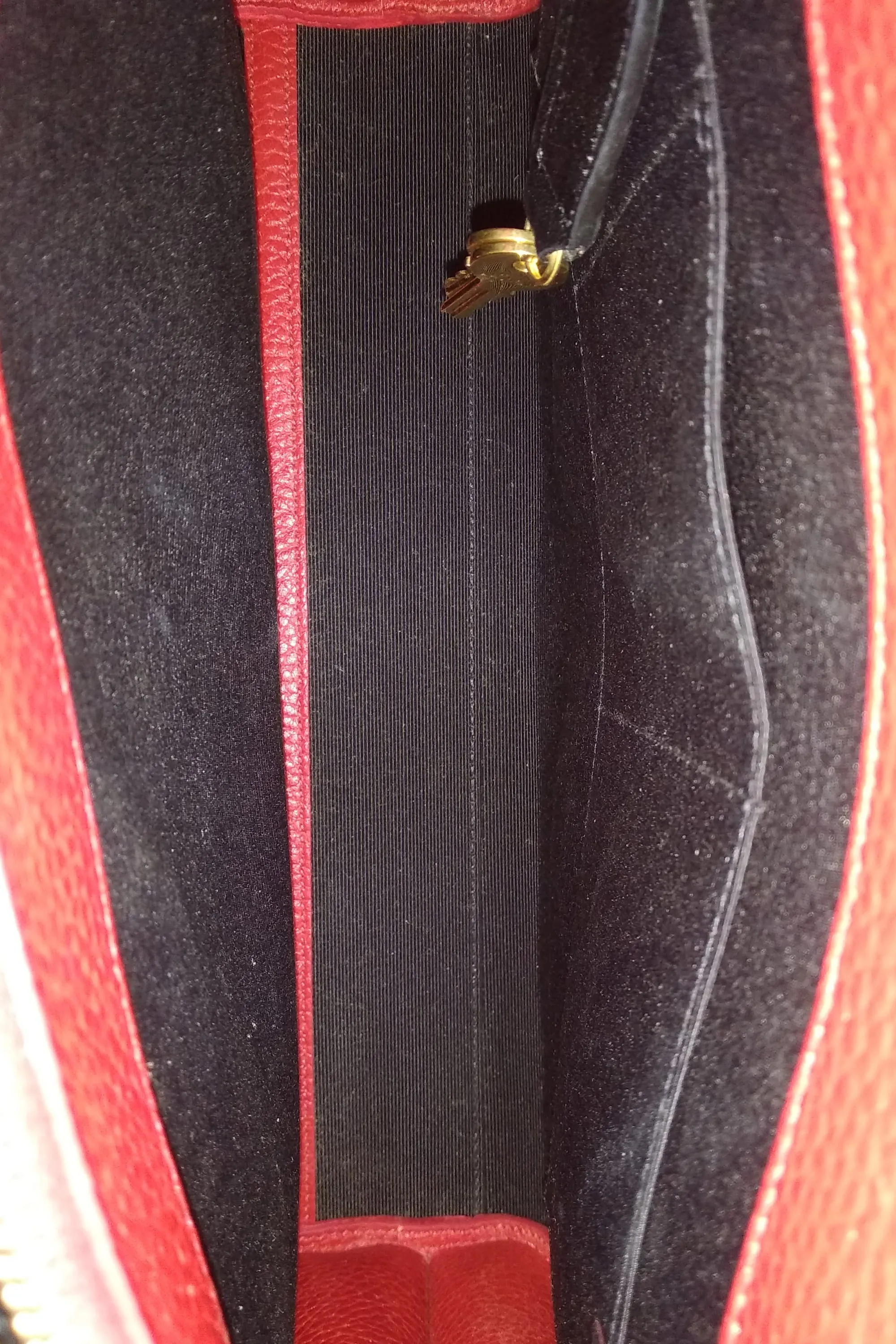 Classic Small Sac De Jour Rouge
