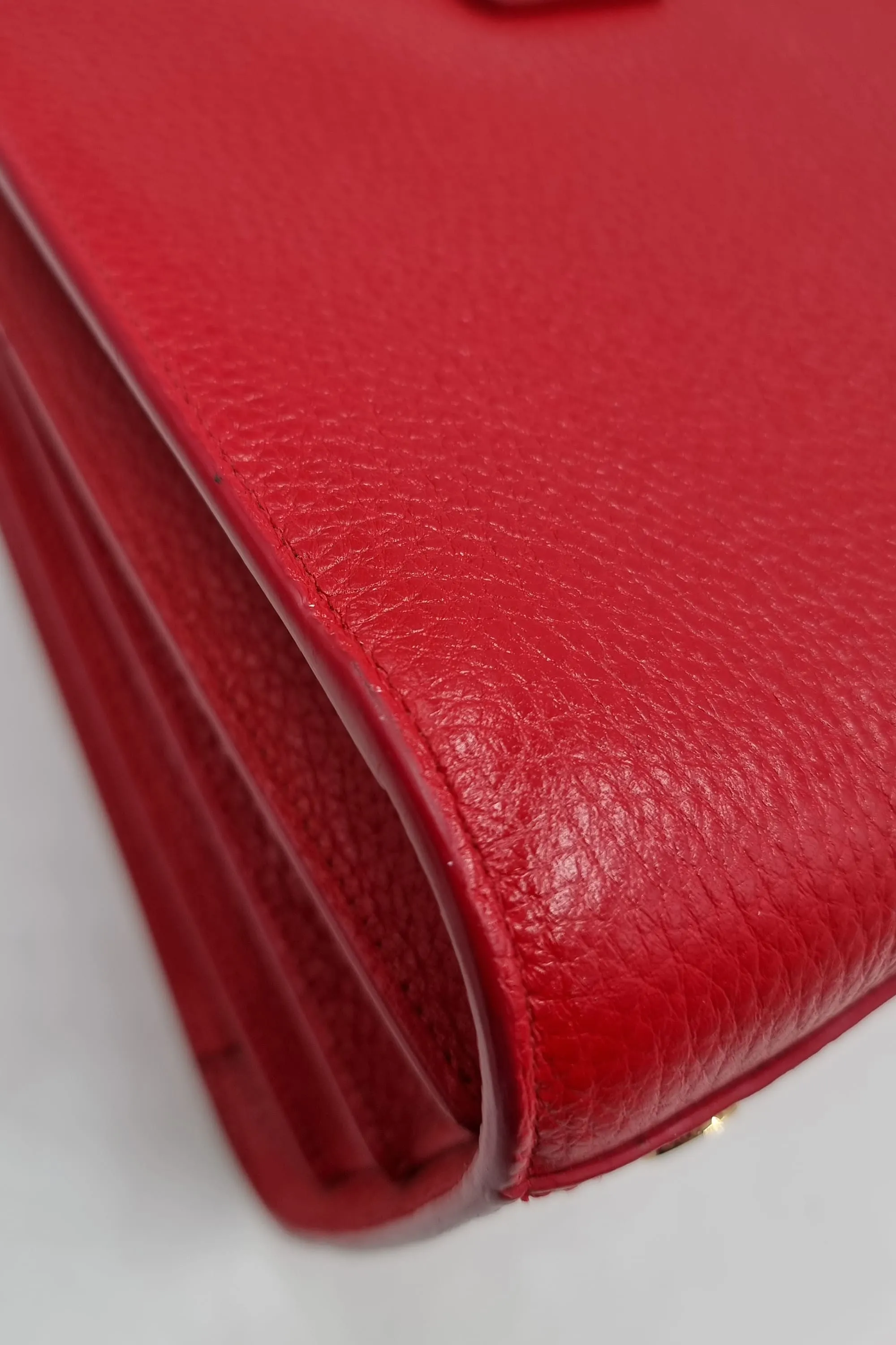 Classic Small Sac De Jour Rouge