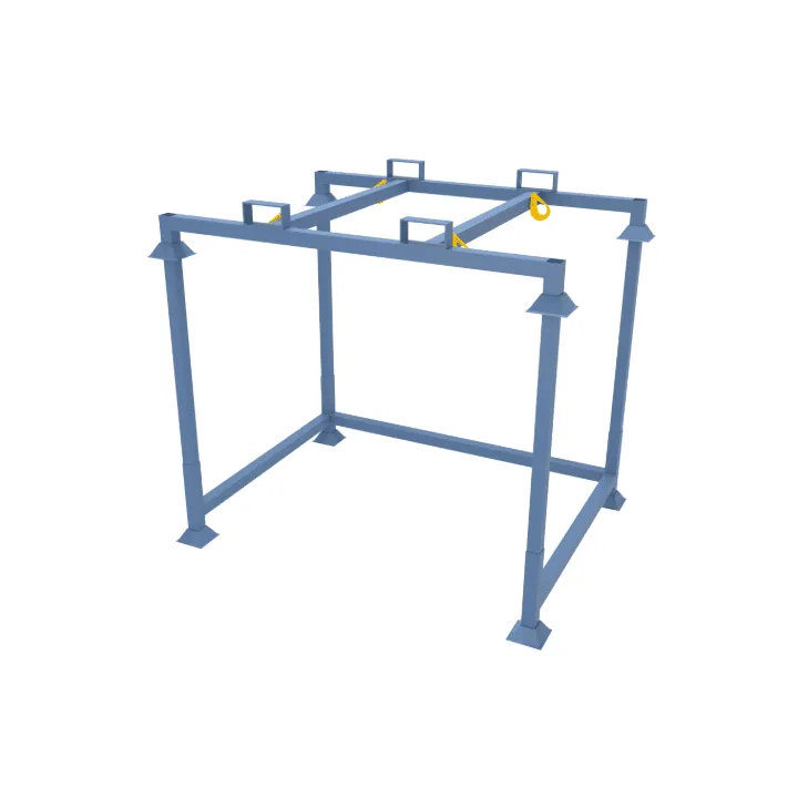 Collapsible Bulk Bag Filling Frame