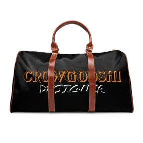 Crowgodshi Designer Waterproof Travel Bag, ORANGE