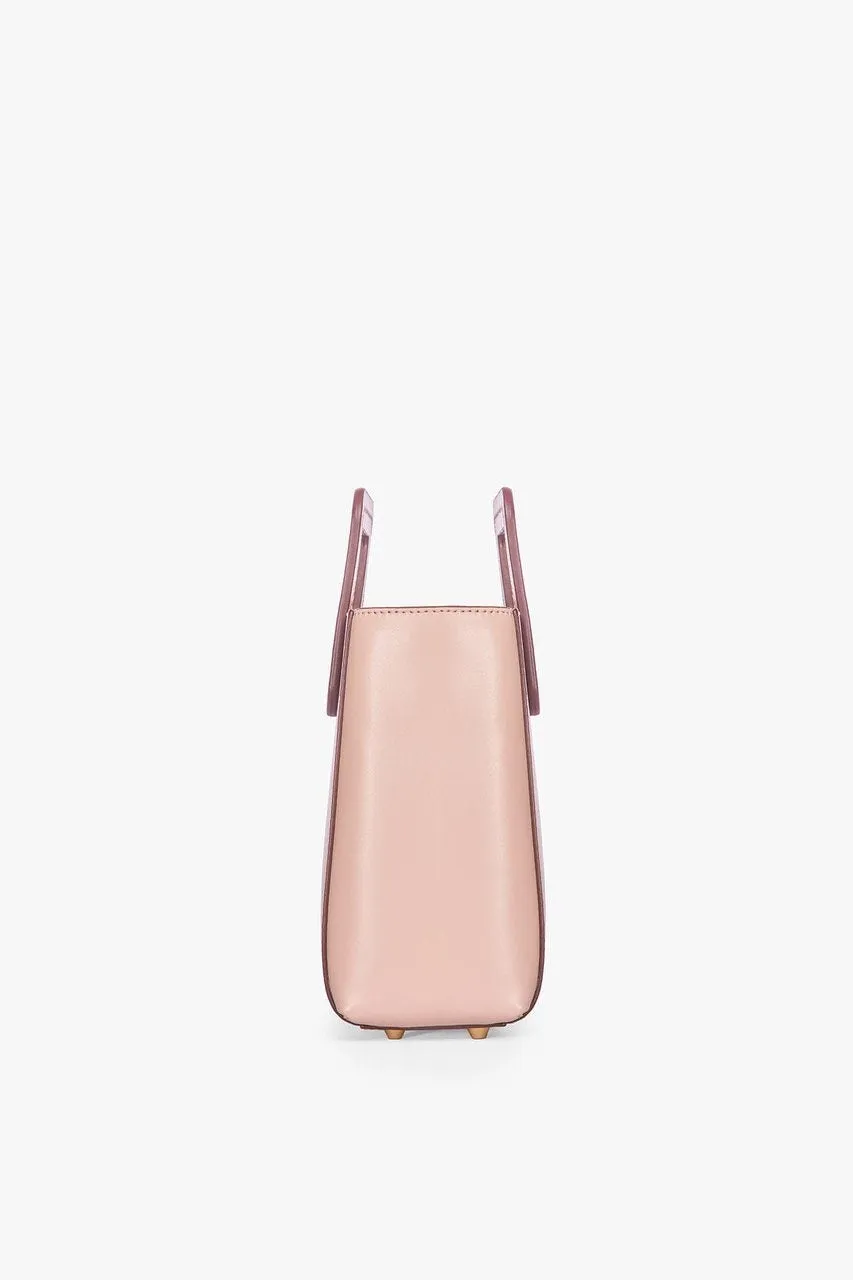 CUSTOM MINI SHIRLEY LEATHER BAG | BLUSH
