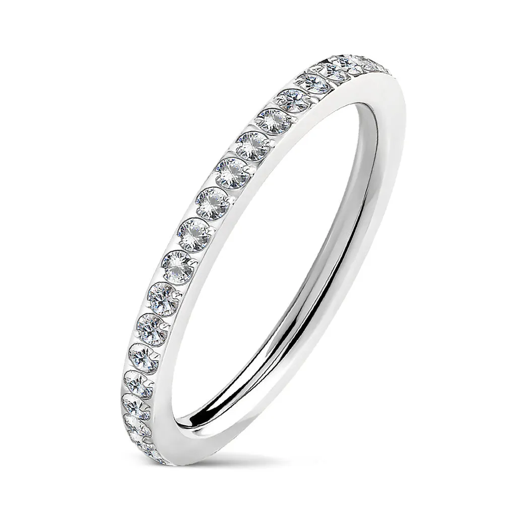Eternity Circles Diamonds Ring