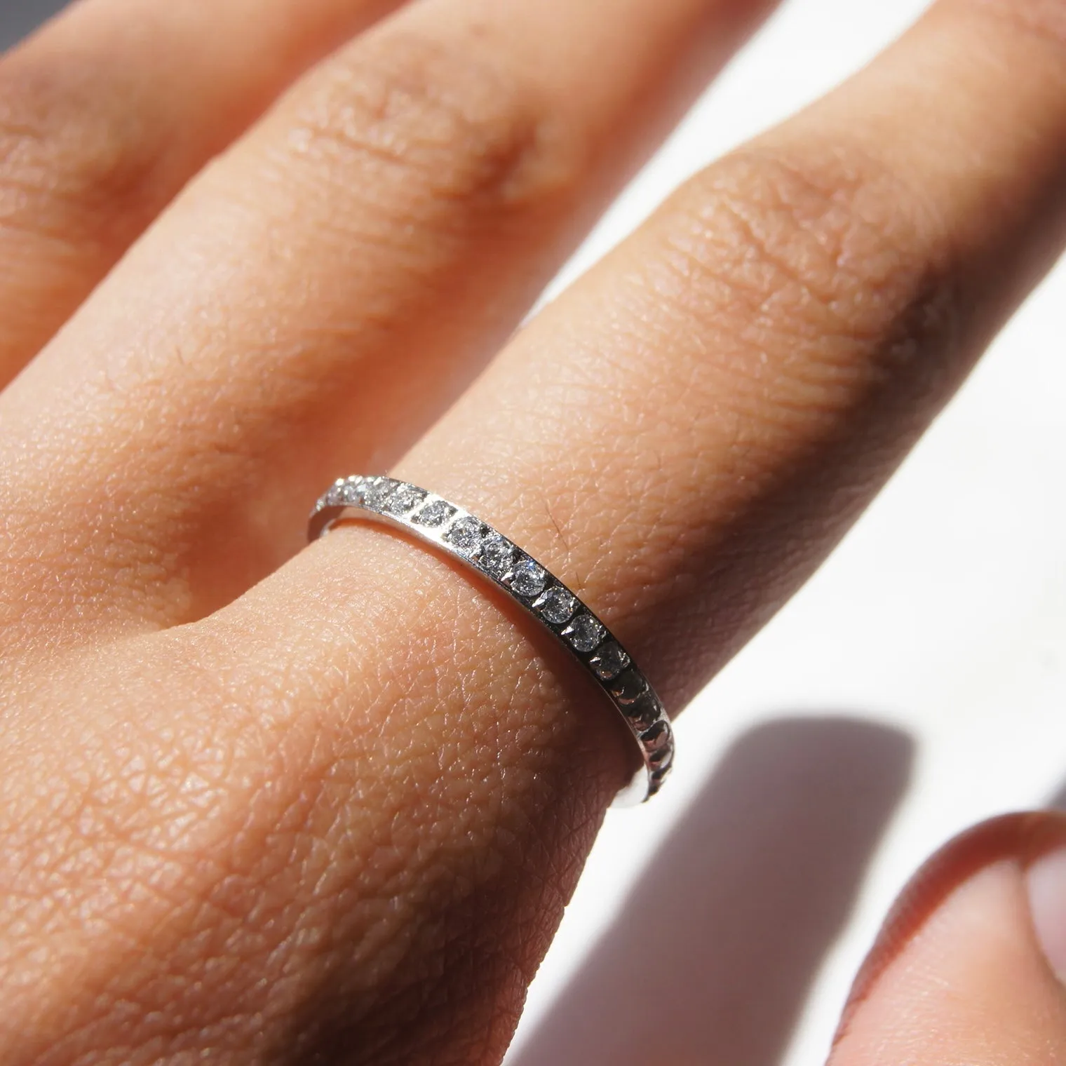 Eternity Circles Diamonds Ring