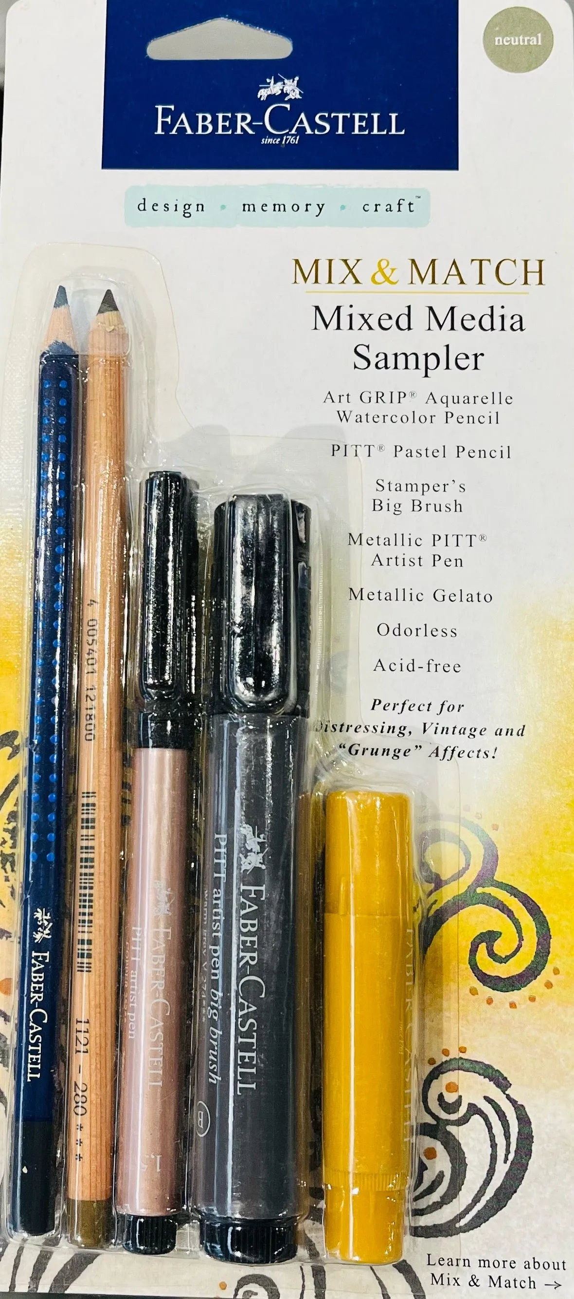 Faber-Castell Mix & Match Mixed Media Sampler