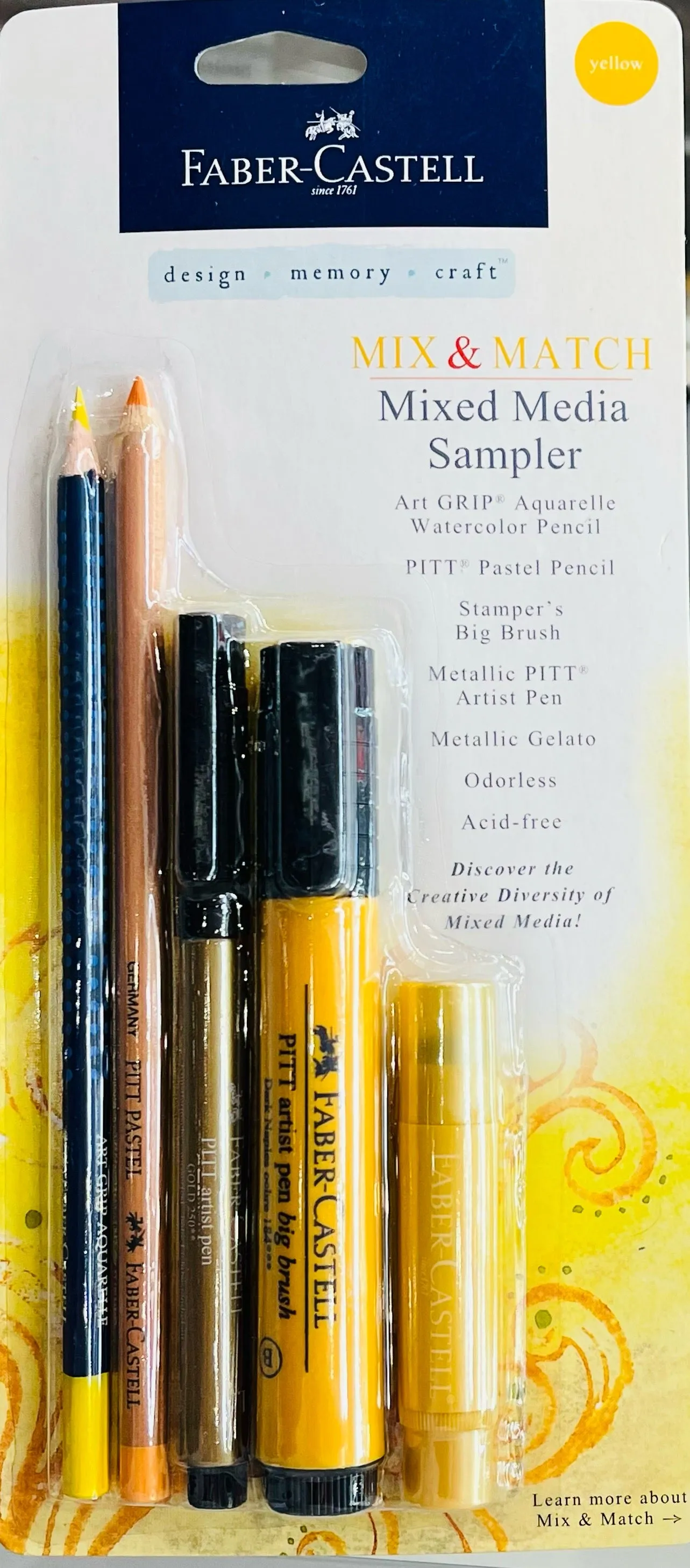 Faber-Castell Mix & Match Mixed Media Sampler