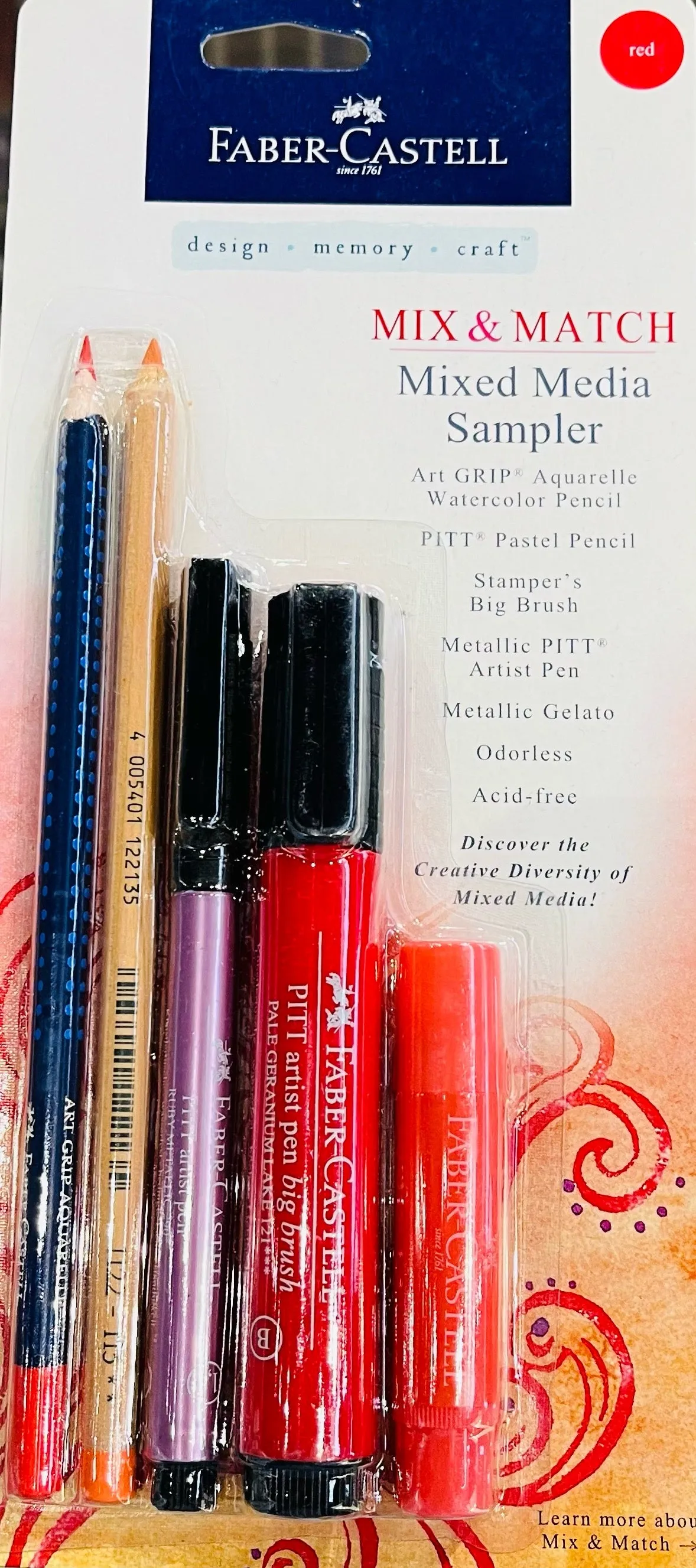 Faber-Castell Mix & Match Mixed Media Sampler