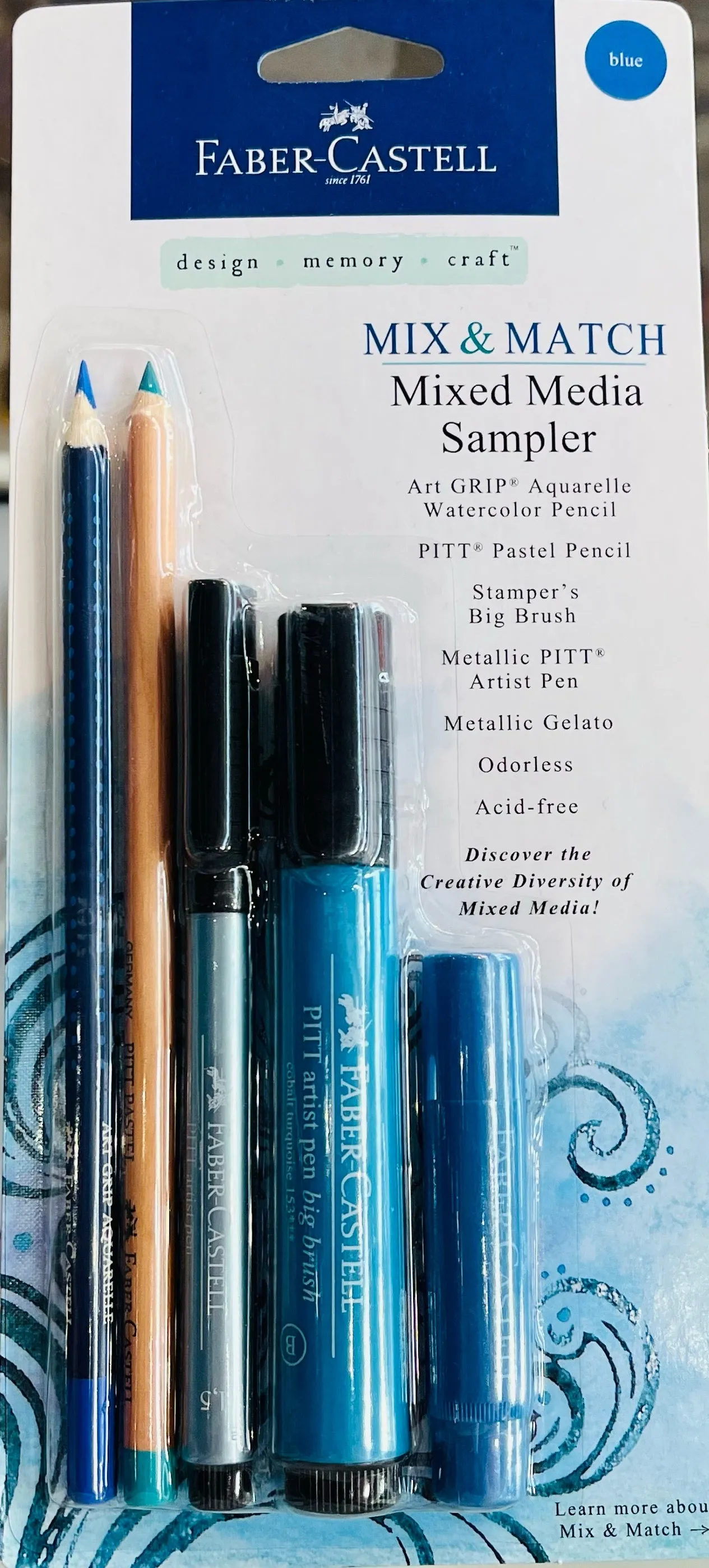 Faber-Castell Mix & Match Mixed Media Sampler