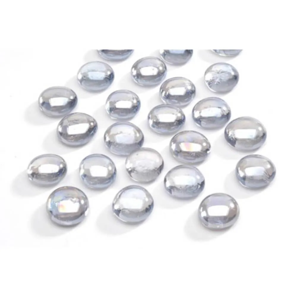 Glass Gems in PVC Bag Lavender 4 lb