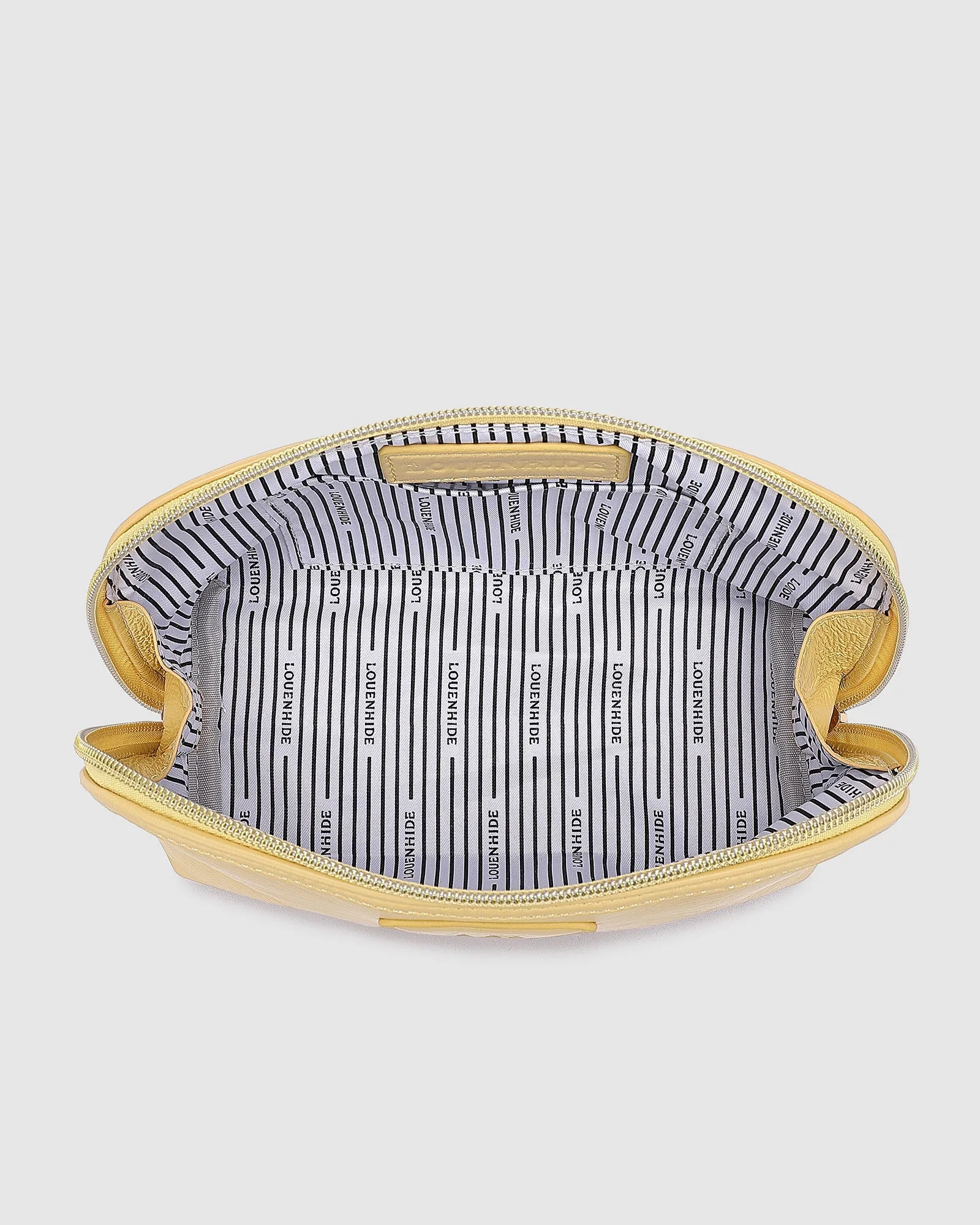 GRETA MAKEUP BAG LEMON
