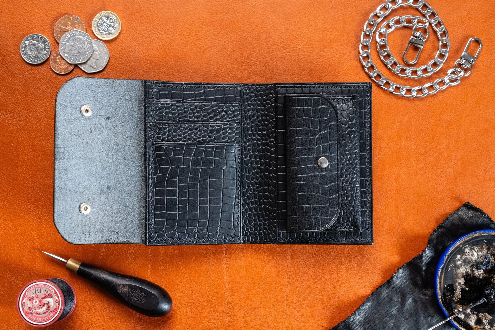 Handmade Biker Wallet