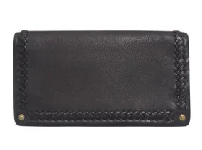 Harper Leather Wallet | Black