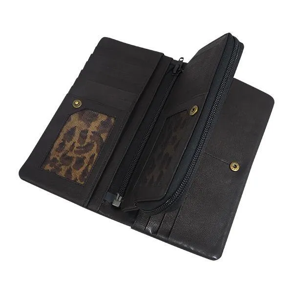 Harper Leather Wallet | Black