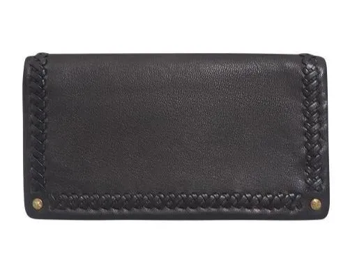 Harper Leather Wallet | Black