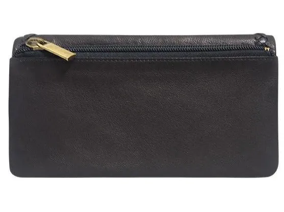 Harper Leather Wallet | Black