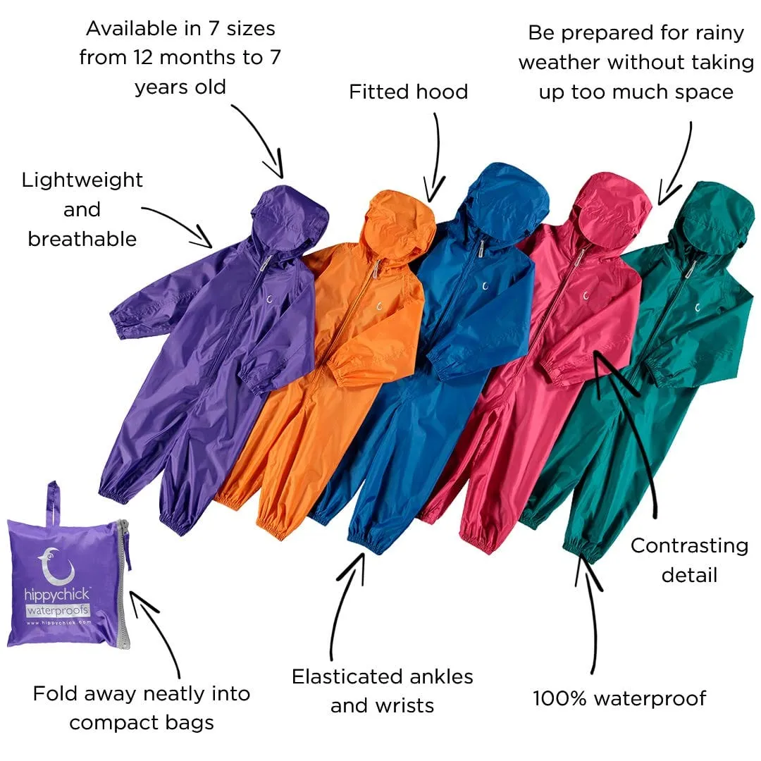 Hippychick Packasuit 2-3 Years Nebulas Blue