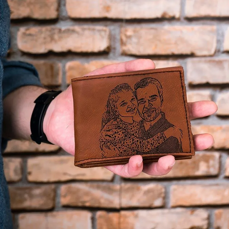 Leather Photo Wallet