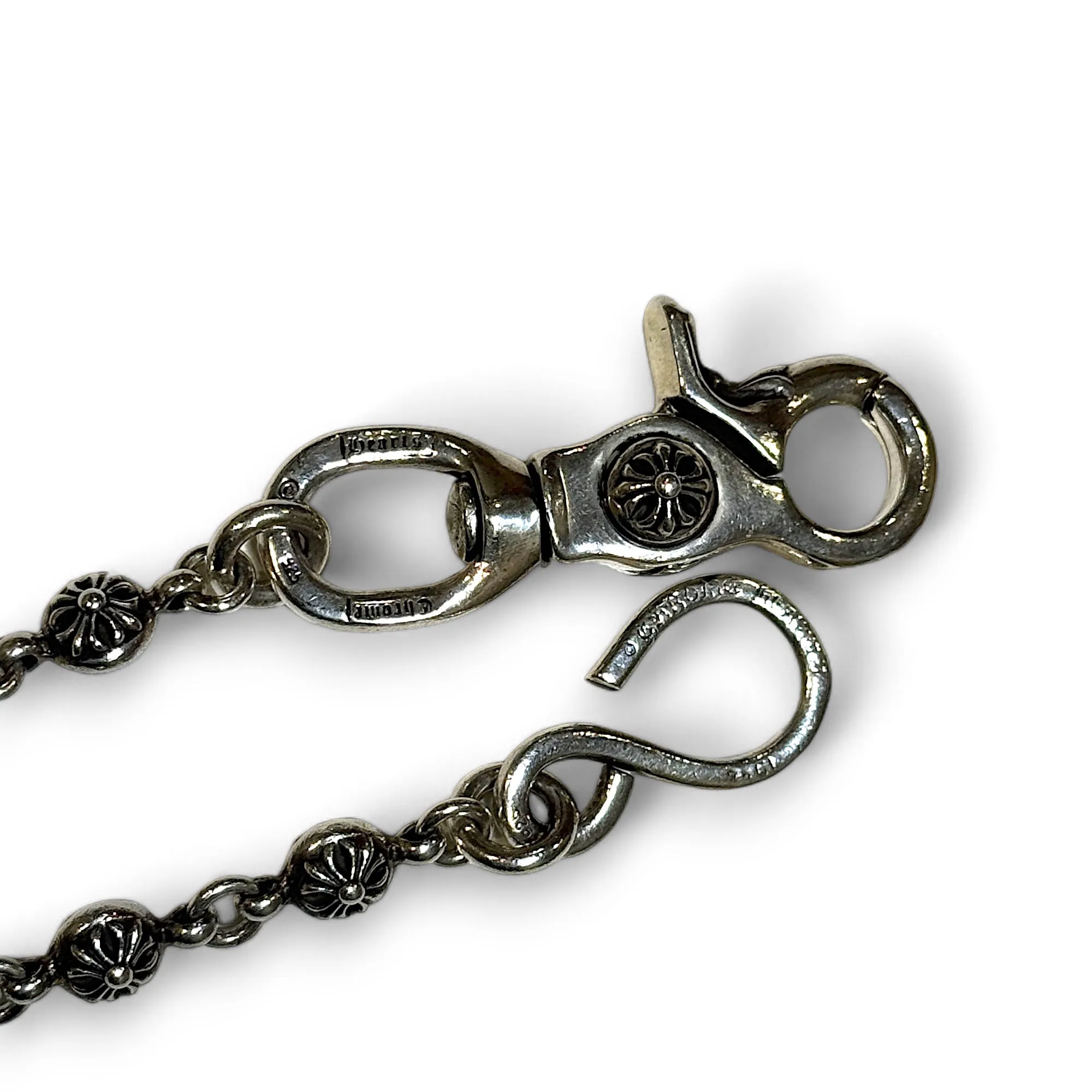 Long Crossball Wallet Chain