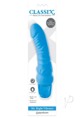 Mr Right Vibrator Blue