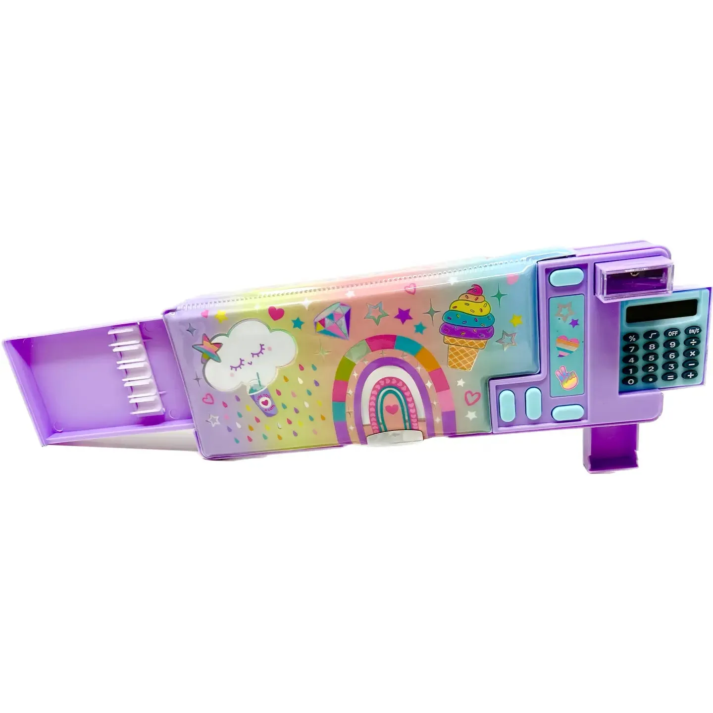 Multi-Function Pencil Case (Rainbow, Unicorn, Sweets)