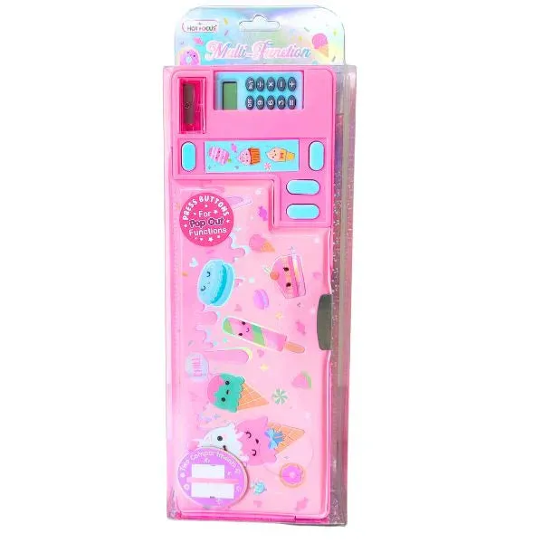 Multi-Function Pencil Case (Rainbow, Unicorn, Sweets)