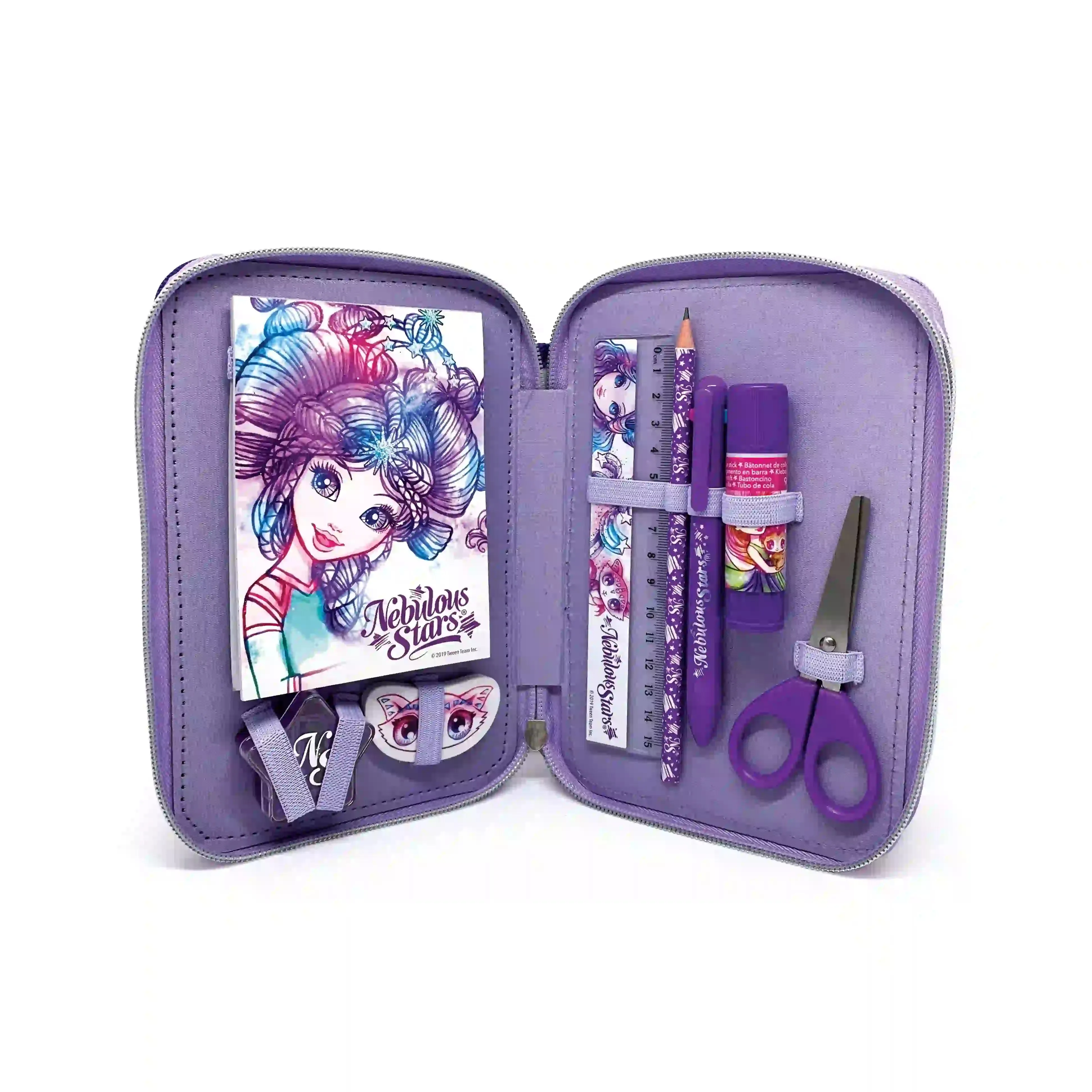 Nebulous Stars 3 Tier Pencil Case - Nebulia
