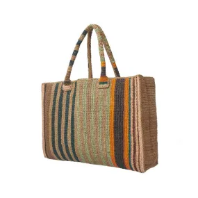 Raffia Bag Little Sister Safari Mix