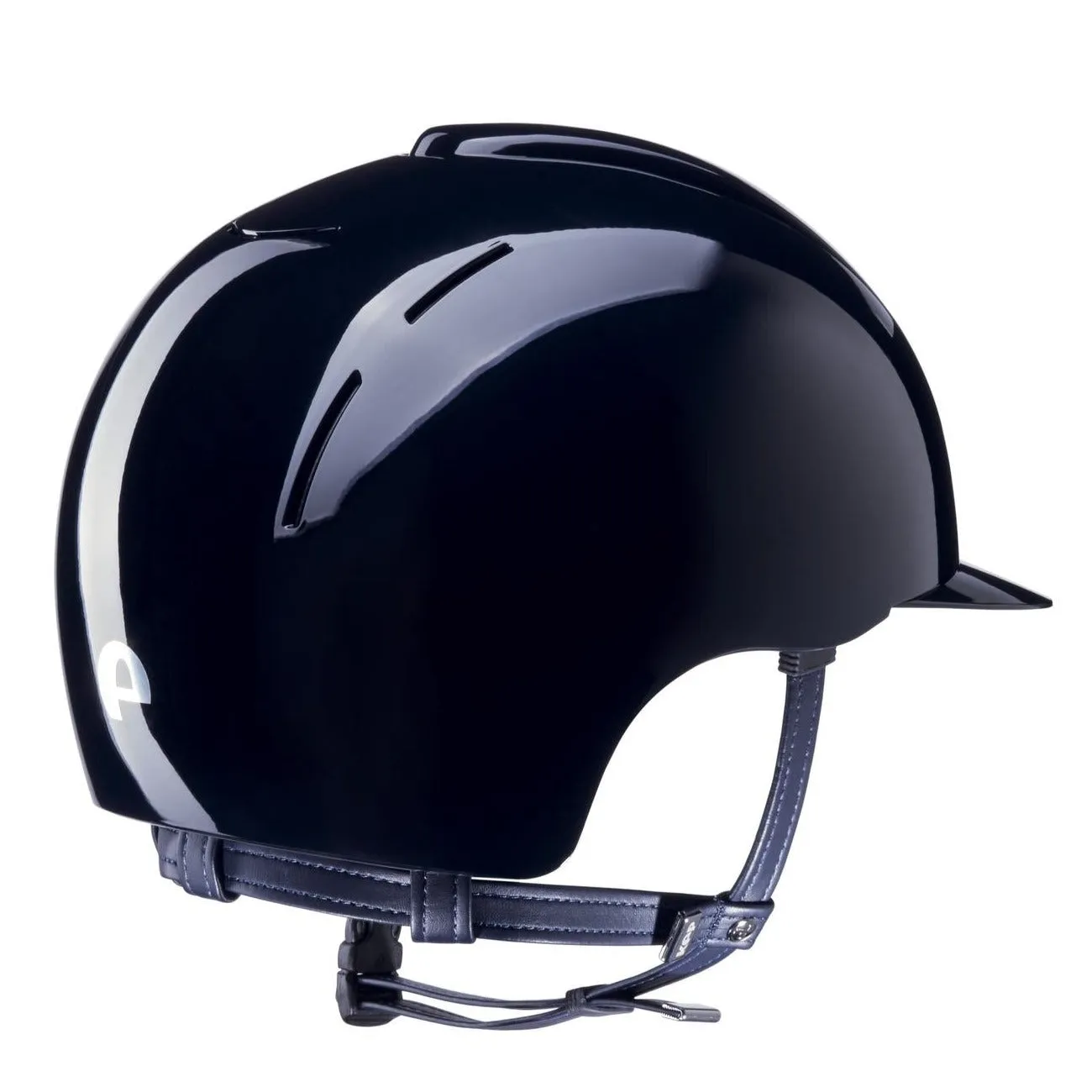 Riding Helmet Cromo Smart Polish Blue