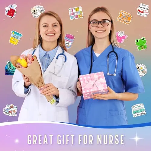 Saysurey 25 Pcs Funny Fridge Magnets Reusable Cute Nurse Refrigerator Magnets Fun Cool Magnetic Anime Refrigerator Magnets for Office School Work Adult Home Car Locker Cabinet Gifts Decorations
