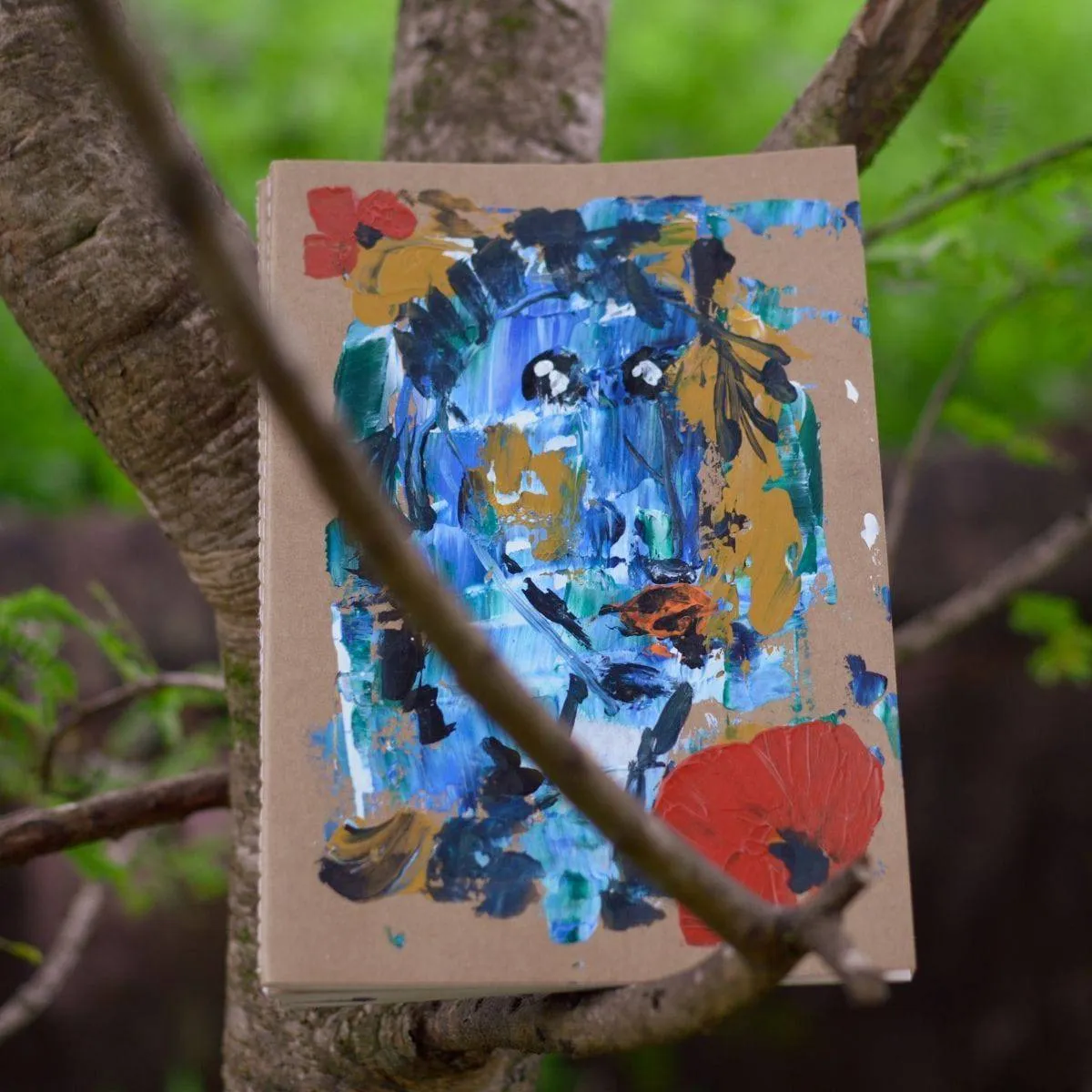 Seafarer Hand-Painted Notebook