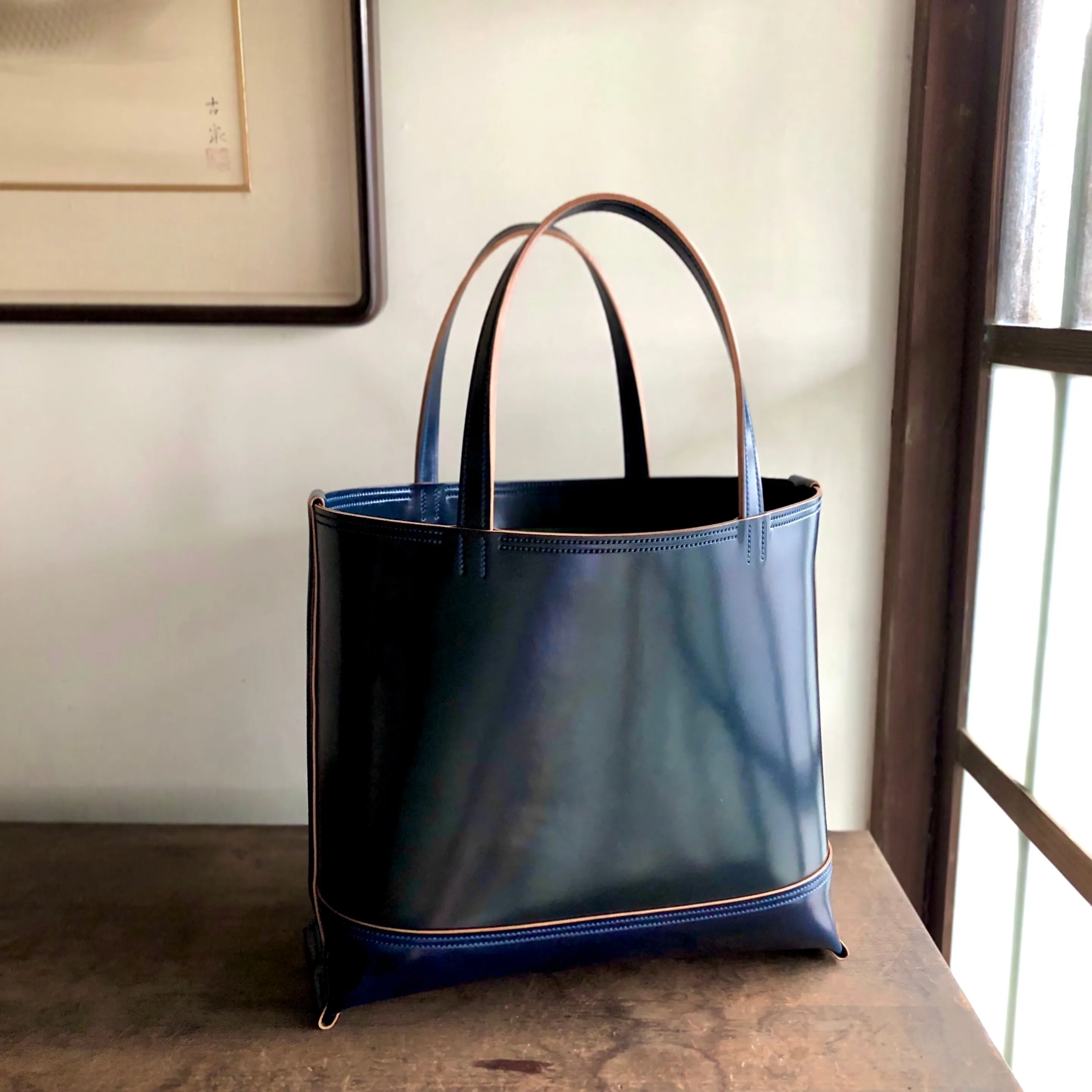Shell Bag / Tote【Horween】シェルコードバンのトートバッグ