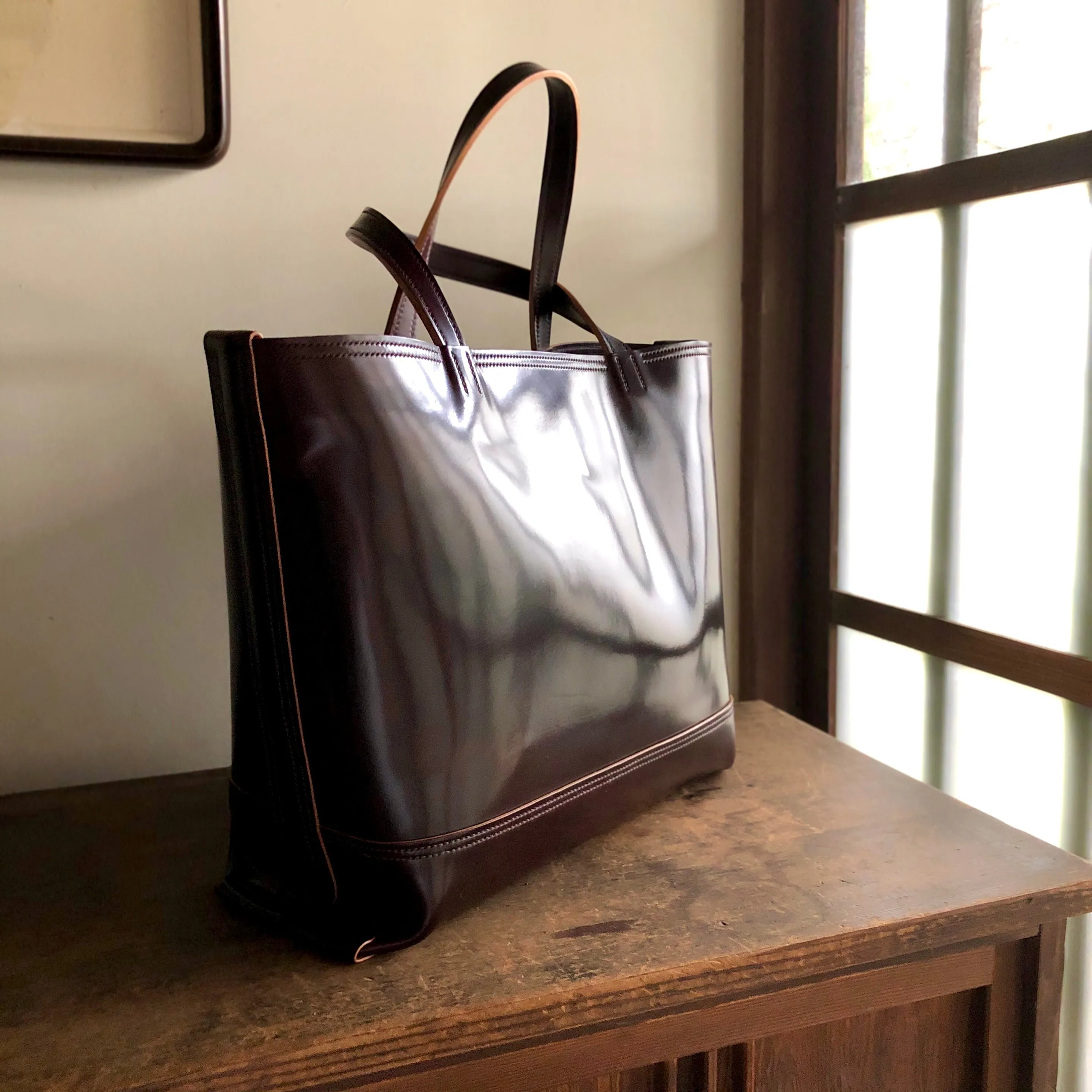 Shell Bag / Tote【Horween】シェルコードバンのトートバッグ