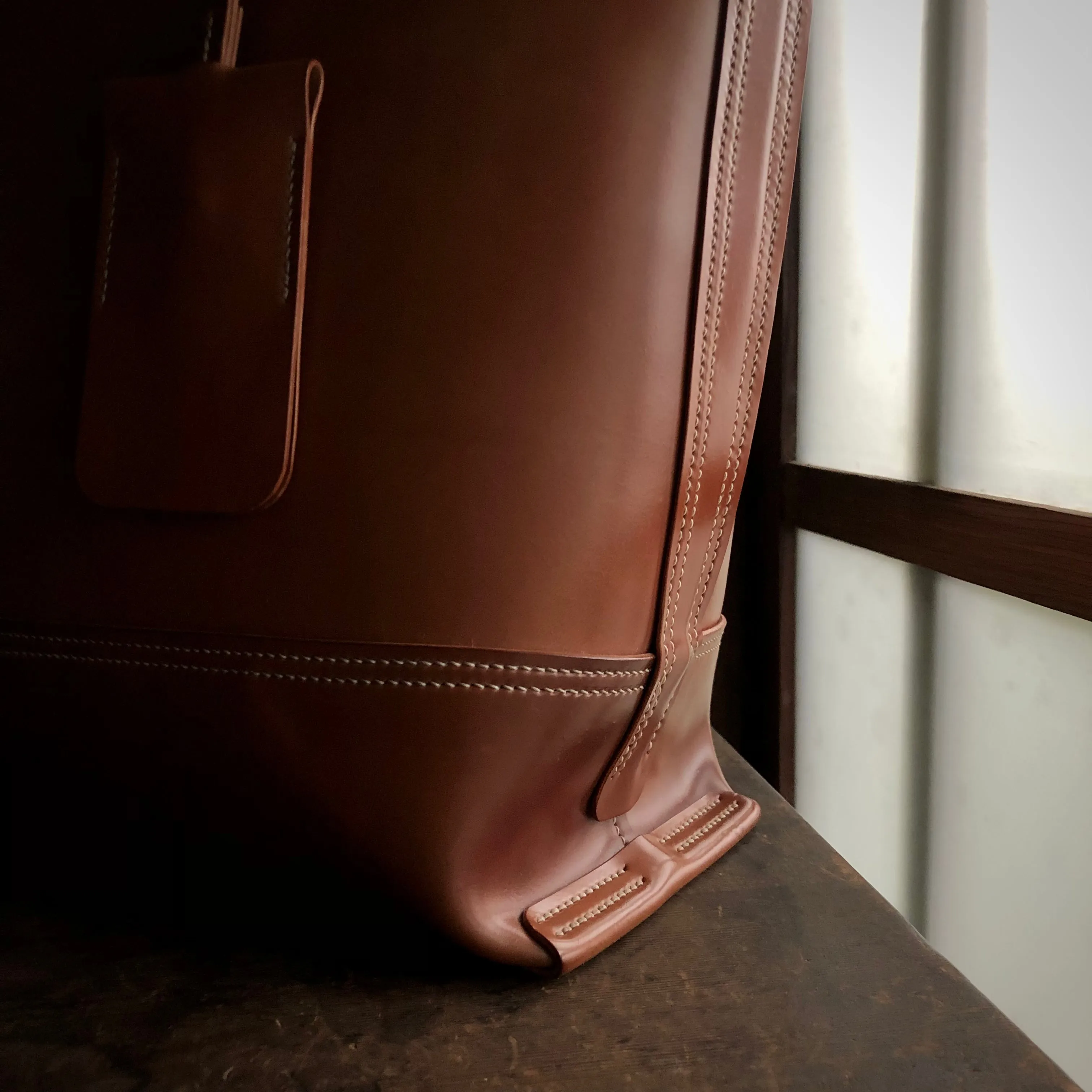 Shell Bag / Tote【Horween】シェルコードバンのトートバッグ