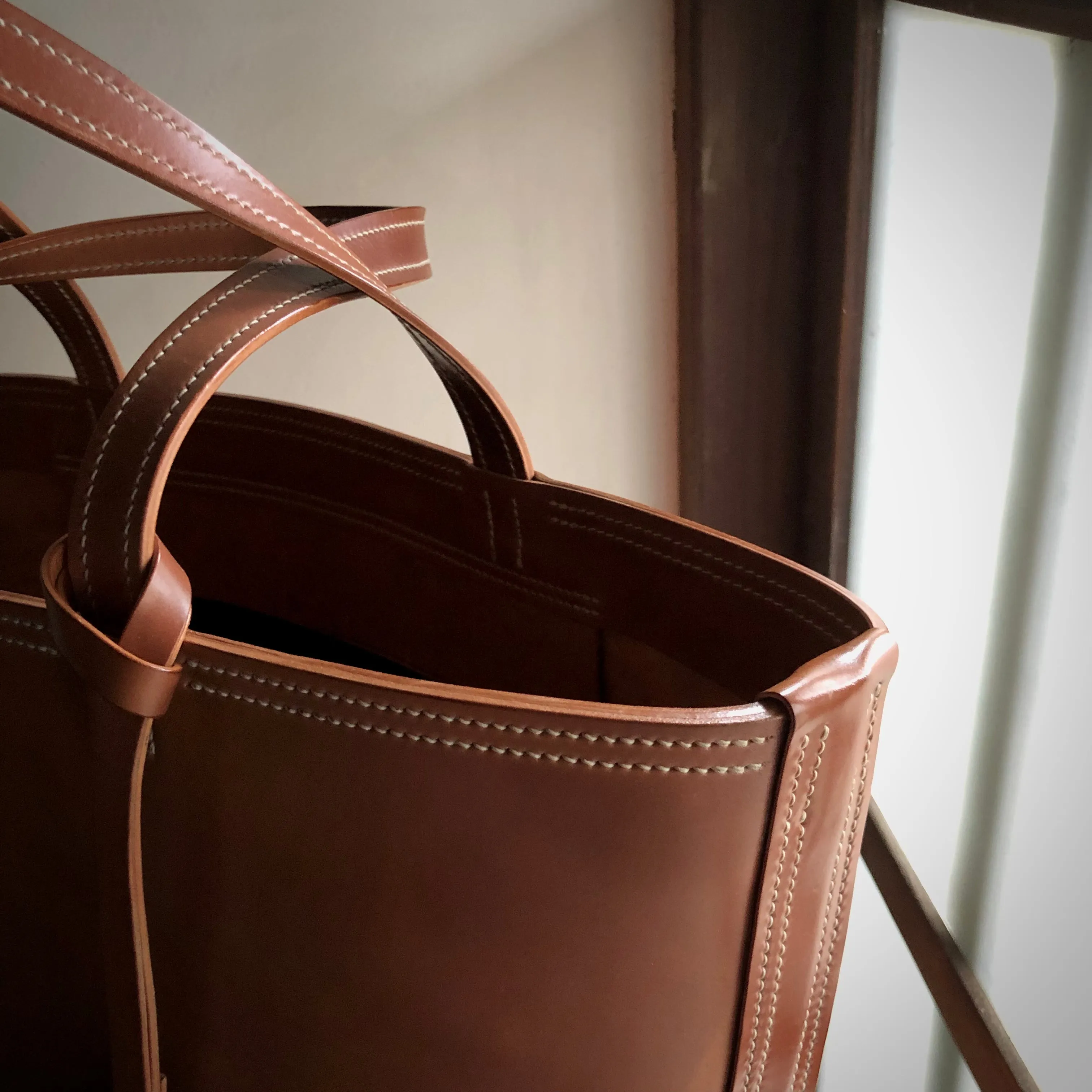 Shell Bag / Tote【Horween】シェルコードバンのトートバッグ