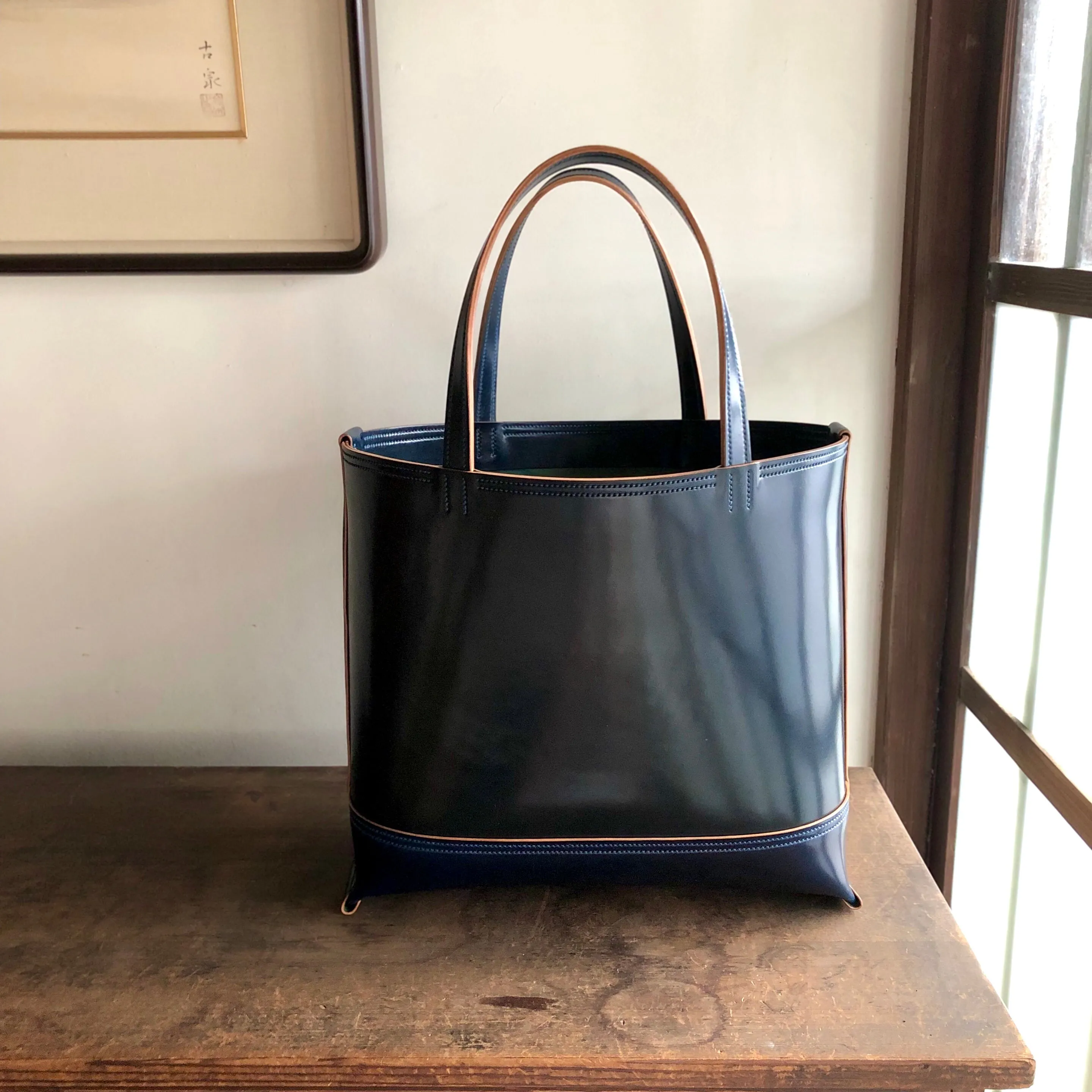 Shell Bag / Tote【Horween】シェルコードバンのトートバッグ