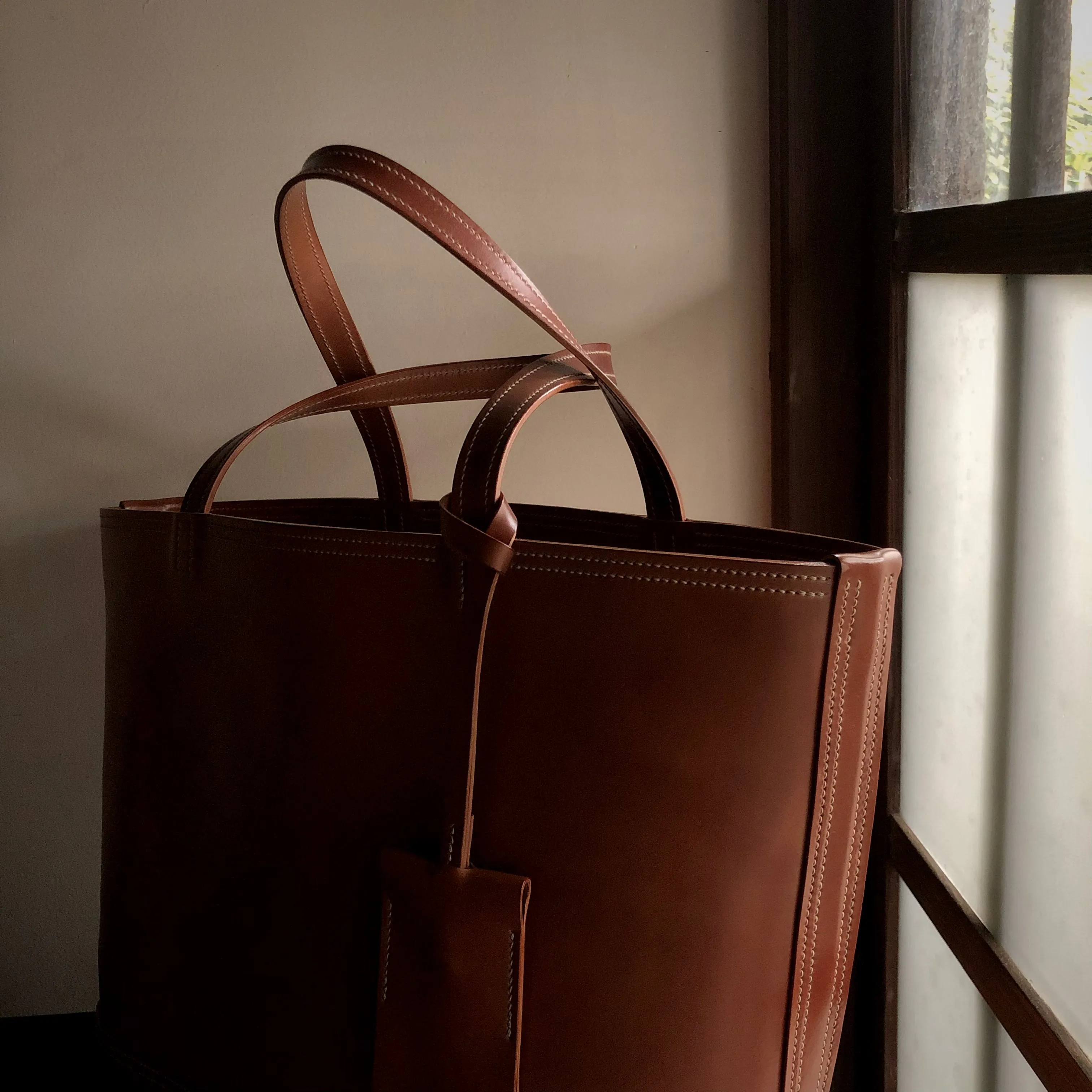Shell Bag / Tote【Horween】シェルコードバンのトートバッグ