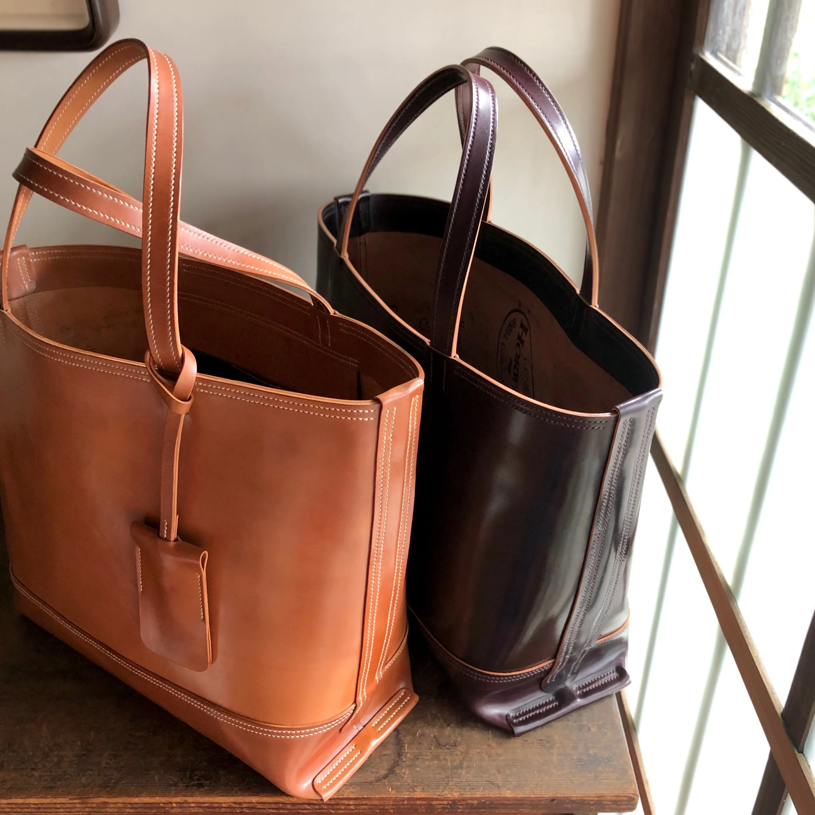 Shell Bag / Tote【Horween】シェルコードバンのトートバッグ