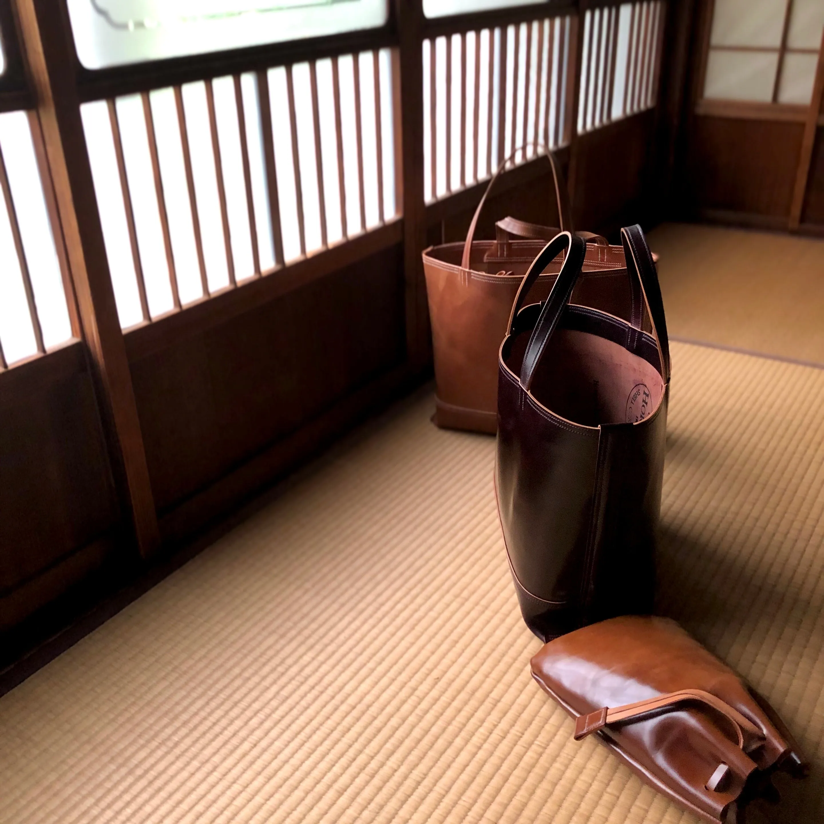 Shell Bag / Tote【Horween】シェルコードバンのトートバッグ