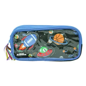 Smily Kiddos Fancy Transparent Pencil Case Black