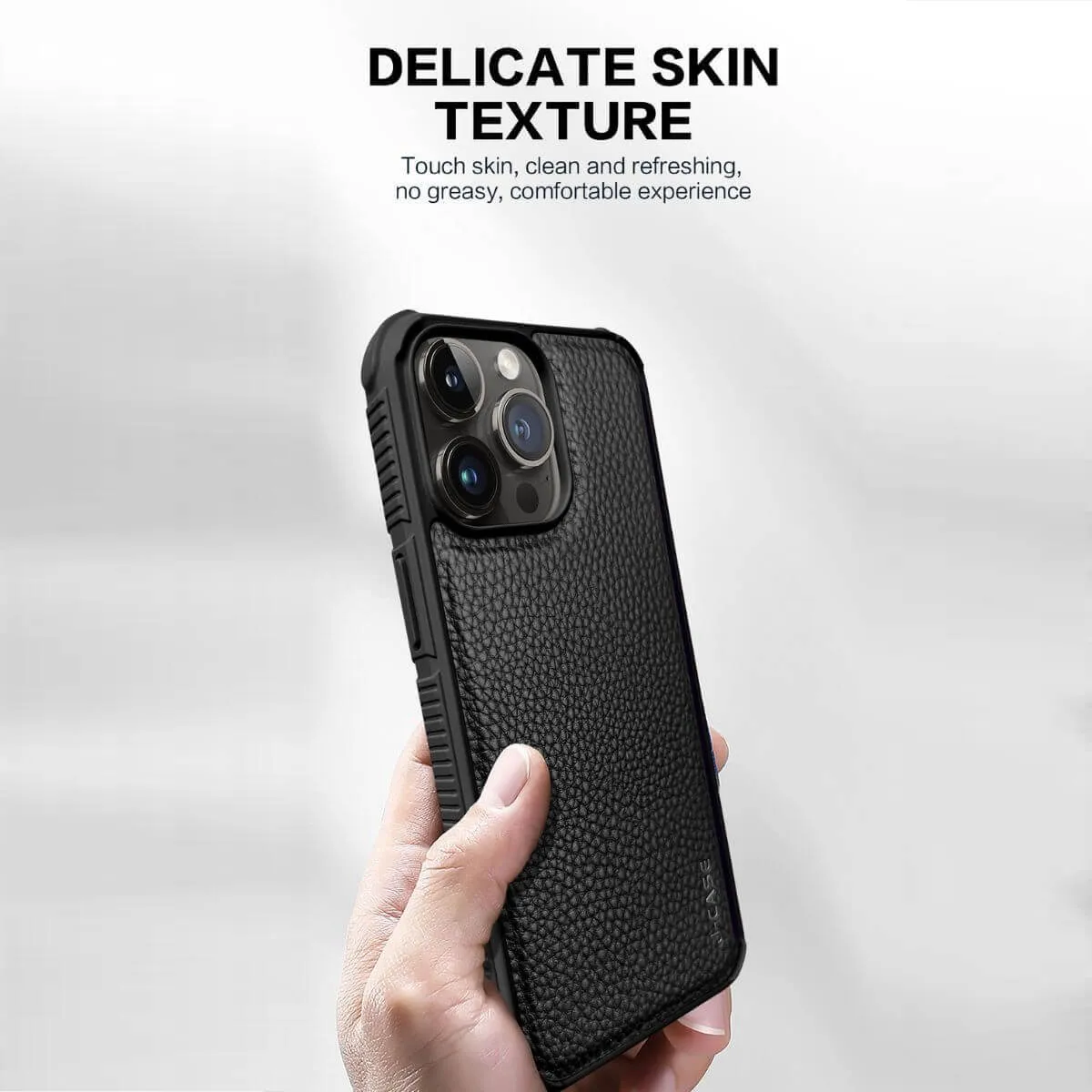 SnappyShell Series iPhone 13 Pro Max Leather Case