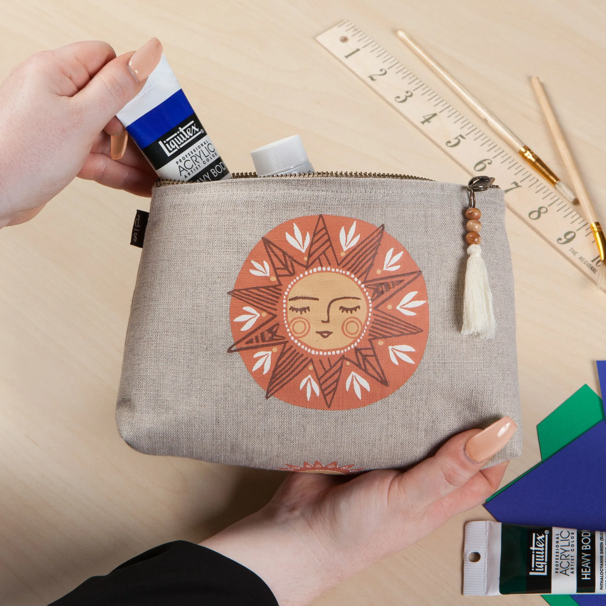 Soleil Small Cosmetic Bag