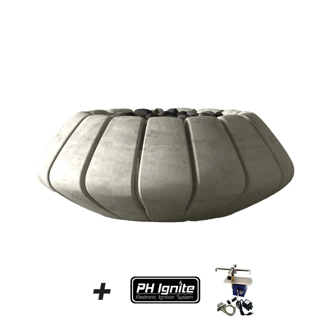 Sunflower Fire Bowl - Gas Fire Pit