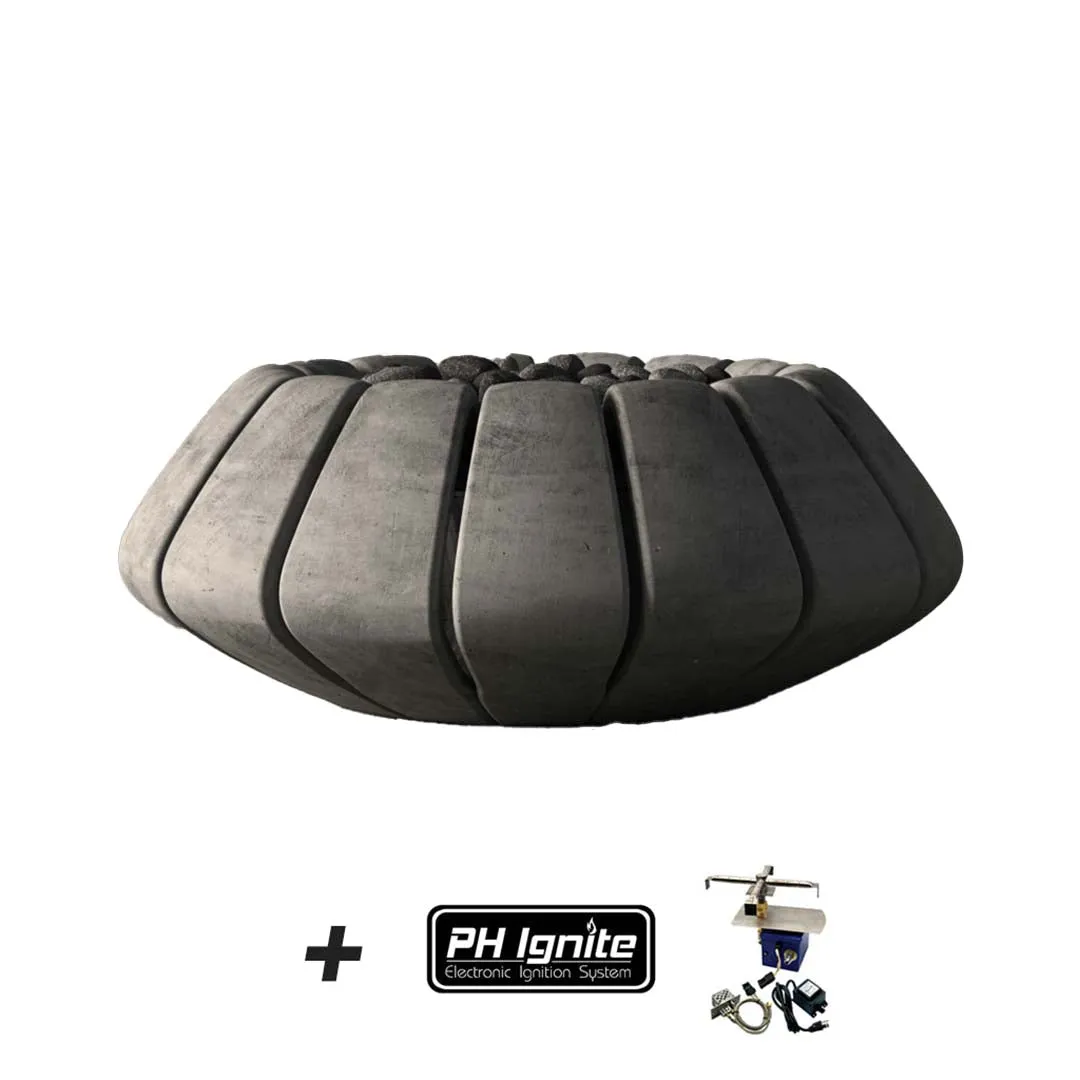 Sunflower Fire Bowl - Gas Fire Pit