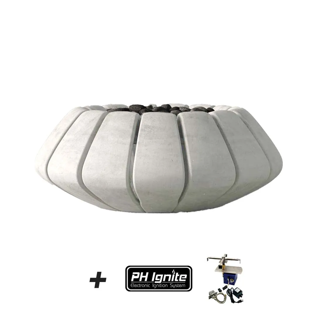 Sunflower Fire Bowl - Gas Fire Pit